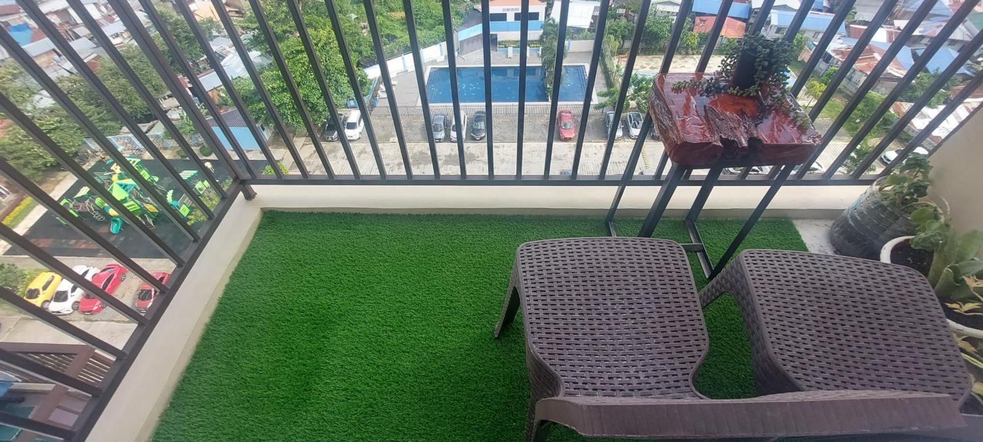 Dracarys Place 2 Condo With Balcony Unlimited Wifi Lapulapu City View Exterior photo