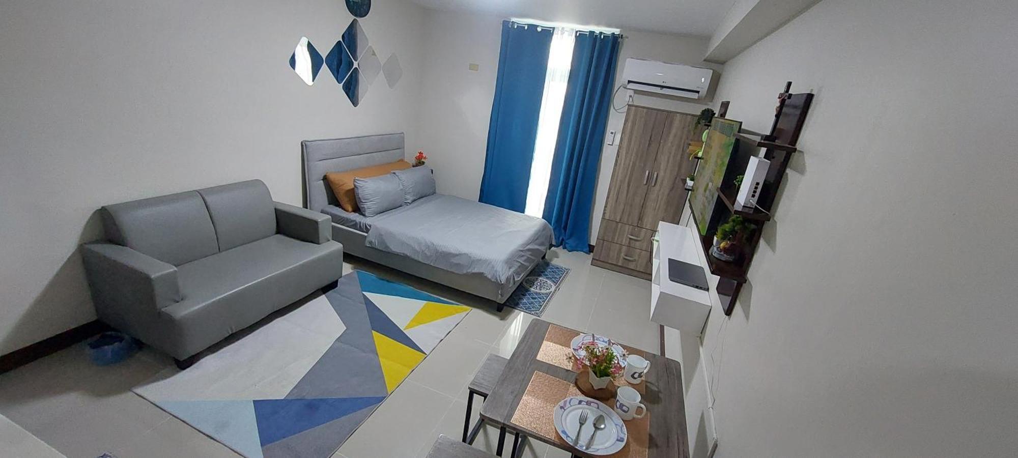Dracarys Place 2 Condo With Balcony Unlimited Wifi Lapulapu City View Exterior photo