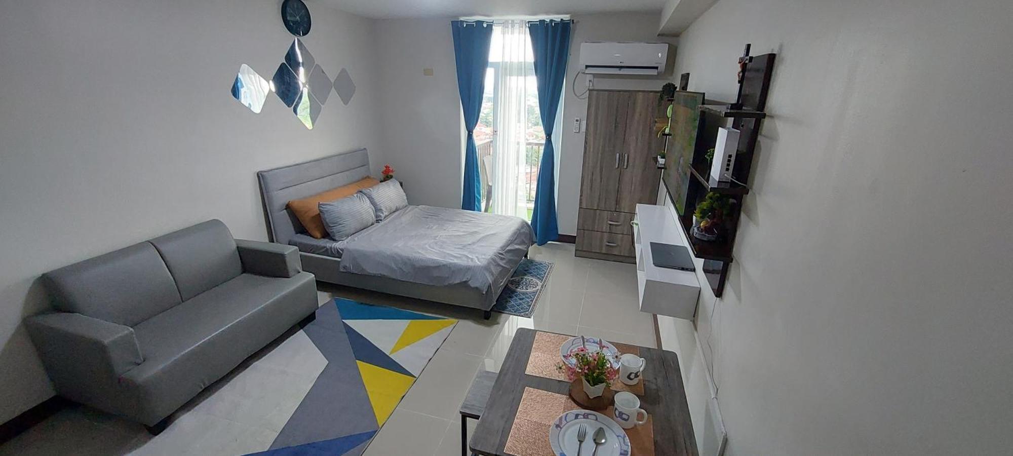 Dracarys Place 2 Condo With Balcony Unlimited Wifi Lapulapu City View Exterior photo